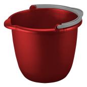 Seau à bec verseur avec poignée, 9,5 l, rouge