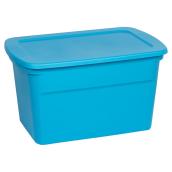 Boîte de rangement, 114 l, turquoise