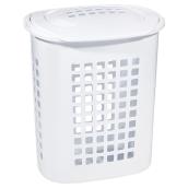Laundry basket with Lift-Top - 81 L - White