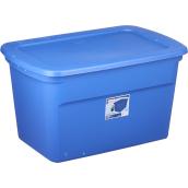 Sterlite Storage Box with Latch - Plastic - 114-Ltre - Blue