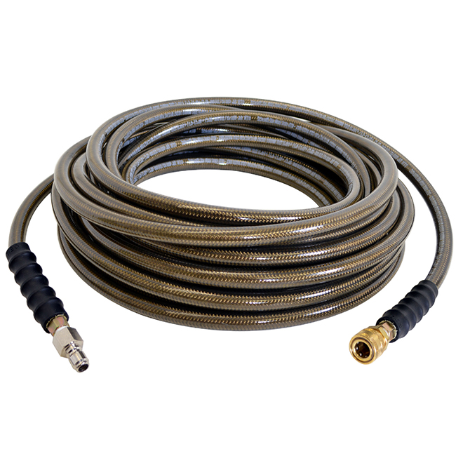 Simpson Pressure Washer Hose - 4500 PSI - 3/8-in - 50-ft - Grey