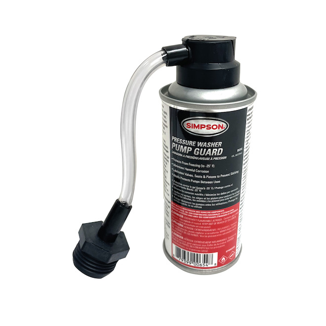 Protection de pompe Simpson pour laveuse à pression électriques et à gaz, 4 oz