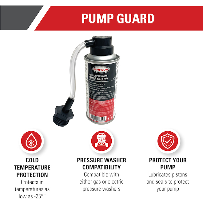 Simpson 4-oz. Pump Guard for Gas and Electric Pressure Washers