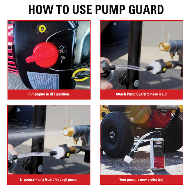 Simpson 4-oz. Pump Guard for Gas and Electric Pressure Washers