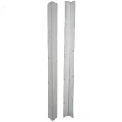 Baguette d'angle pour cloison sèche Bailey, acier galvanisé, angle droit, série D-100