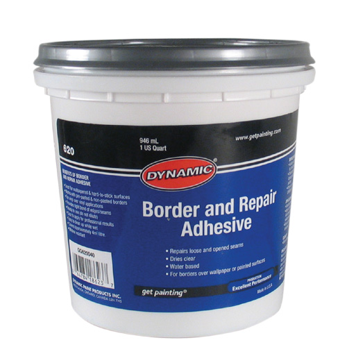 Dynamic Border and Repair Adhesive - Dries Clear - Water-Based - 946-ml