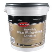 Dynamic Heavy Duty Wallpaper Adhesive - Clear - Strippable - 3.78 L