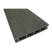 Planche en composite pour terrasse, 12', gris