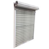 Leadvision Rollup White Weather Resistant Garage Shed Door 60-in W x 72-in H