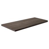 Pourtour de terrasse Elegance Premium, gris mirage