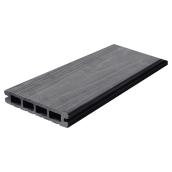 Planche en composite pour terrasse Élégance +, 12', gris