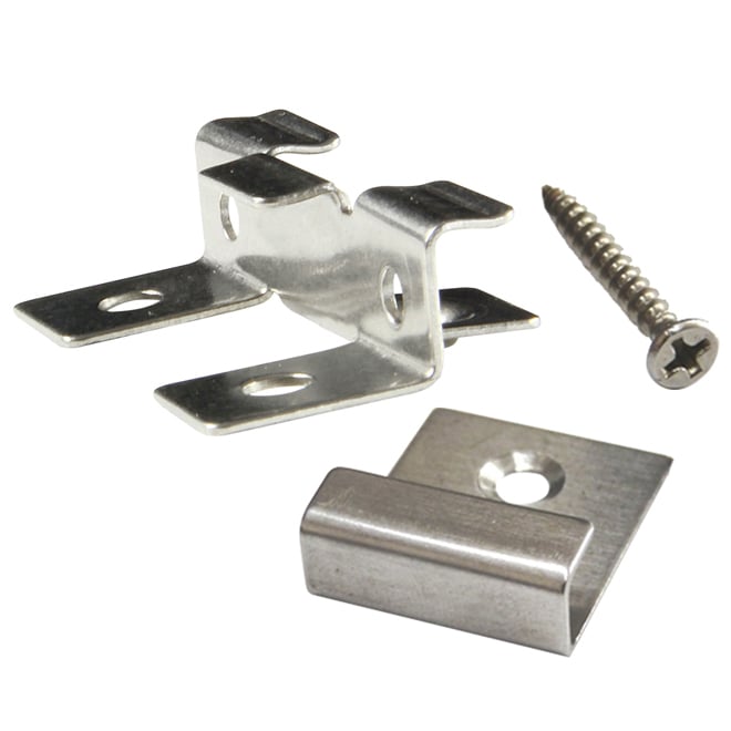Leadvision ELEGANCE PLUS 349-Piece Deck Hidden Fastener Combo Pack – 174 Stainless Steel Clips For 50 Sq Ft Coverage