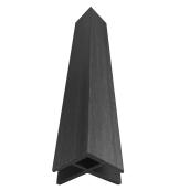 Moulure d'extérieur « Elegance Premium », 10', charbon de bois