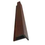 Moulure de finition « Elegance Premium », 10', acajou