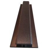 Moulure de joint « Elegance Premium », 10', acajou