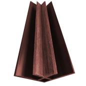 Moulure d'extérieur « Elegance Premium », 10', redwood