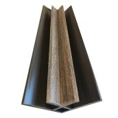 Moulure «Elegance Premium», coin intérieur, 10', noyer