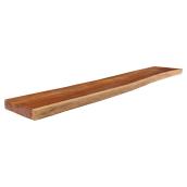 Tablette ou banc - acacia naturel - 2'' x 12'' x 72''