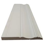 Leadvision Baseboard - HDF - 8-ft x 3 7/8-in - White