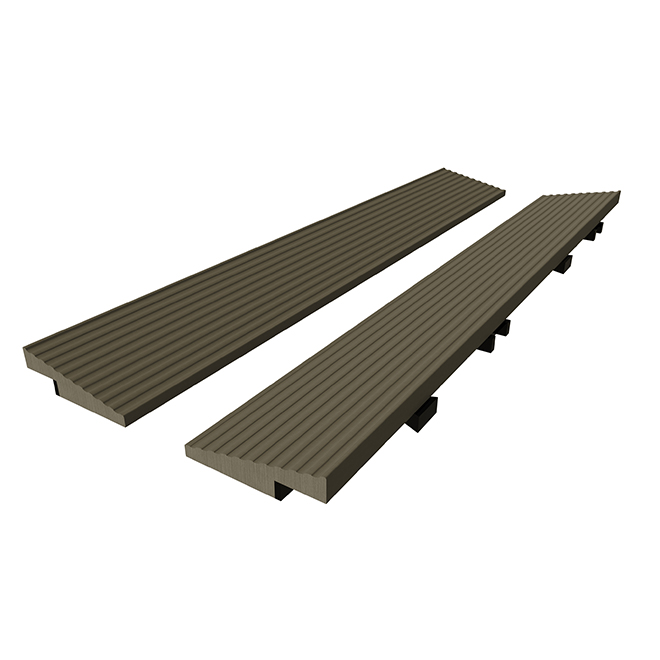 Straight Edge for Tile - 2" x 12" - Composite - Deep Tea