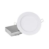 Leadvision Ultra-Slim Recessed LED Light Fixture - Remote Junction Box - Dimmable DEL - 6-in - White