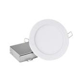 Leadvision Recessed LED Light Fixture with Remote Junction Box - Slim Pro - Dimmable - 4-in - White