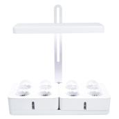 LED Mini Hydroponic Indoor Garden - 18-in - Plastic - White