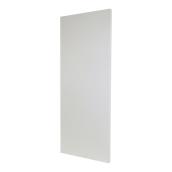 Porte d'armoire Cubik en mélamine de 12 po x 30 po, blanc