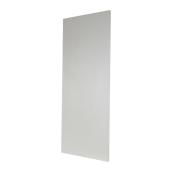 Porte d'armoire Cubik en mélamine de 18 po x 48 po, blanc