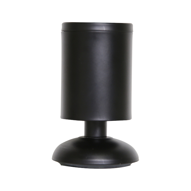 Cubik 2 x 4-in Matte Black Cabinet Leg