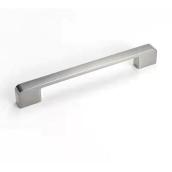 Cubik 5.31 x 0.44-in Brushed Nickel Contemporary Cabinet Handle