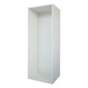 Cubik 18 x 48 x 14.75-in White Melamine Cabinet with Back Panel