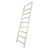 Cubik 2-ft White Metal Ladder