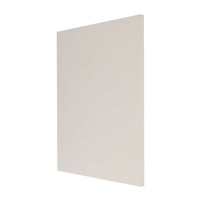 Cubik 28 x 21.25-in White Melamine Finished Panel