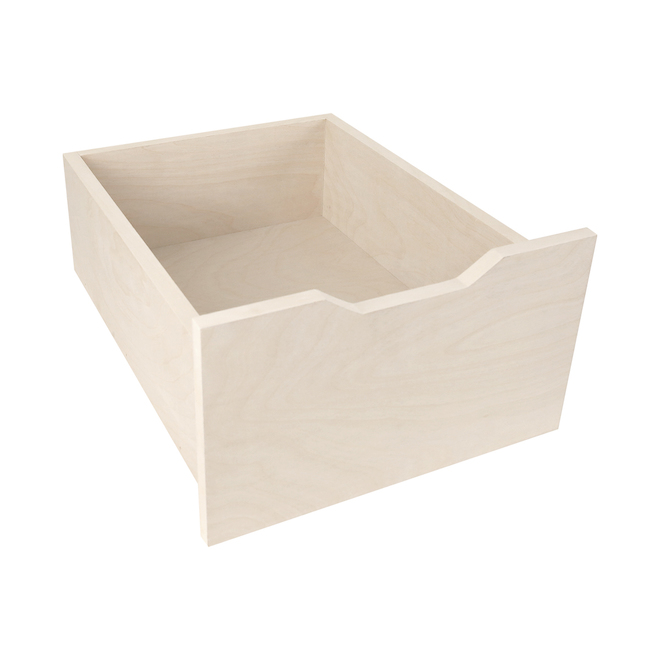 Cubik 16.5 x 20.25 x 8.5-in Wood Veneer Drawer