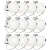 Leadvision ZLED 12-Pack 4-in Ultra-Slim DEL Recessed Lights