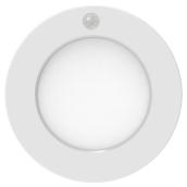 RONA Recessed LED Round Light of 4-in 10W with Motion Sensor - White