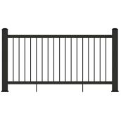 Felicity 42 H x 72-in L Charcoal Grey Composite Outdoor Railing