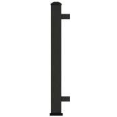 Felicity 4-ft H Charcoal Grey Composite Universal Outdoor Railing Post