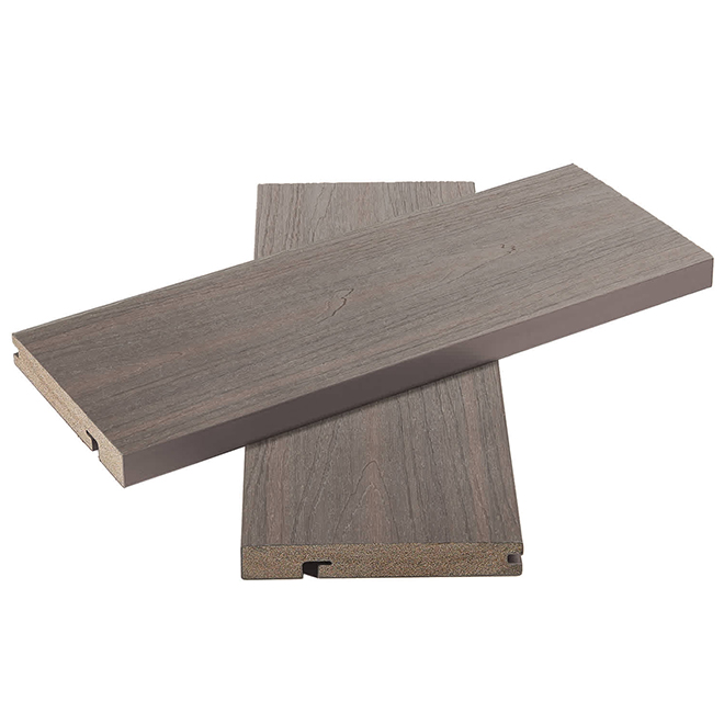 Landon & Co. Deck Bullnose in Composite Hazel - 12-ft