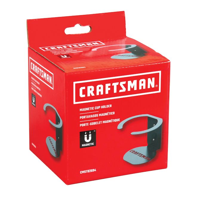 CRAFTSMAN Magnetic Cup Holder Black