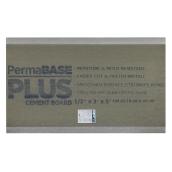 PermaBASE Cement Backerboard for Indoor and Outdoor - 1/2-in x 3 x 5-ft