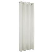 Curtain with Branches Motif - White