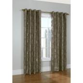 Light-Filtering Grommet Curtain Panel - Polyester - 54-in x 84-in - Taupe