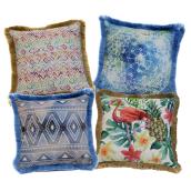Decorative Patio Cushion - Polyester - 18" x 18" - Assorted