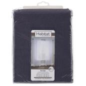 Panneaux de voilage, paquet de 2, polyester, 59" x 84", gris