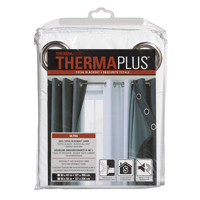 Thermaplus Energy Efficient Liner For, Thermalogic Curtain Liner