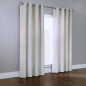Debonair Grommet Curtain Panel - 50" x 84" - Natural