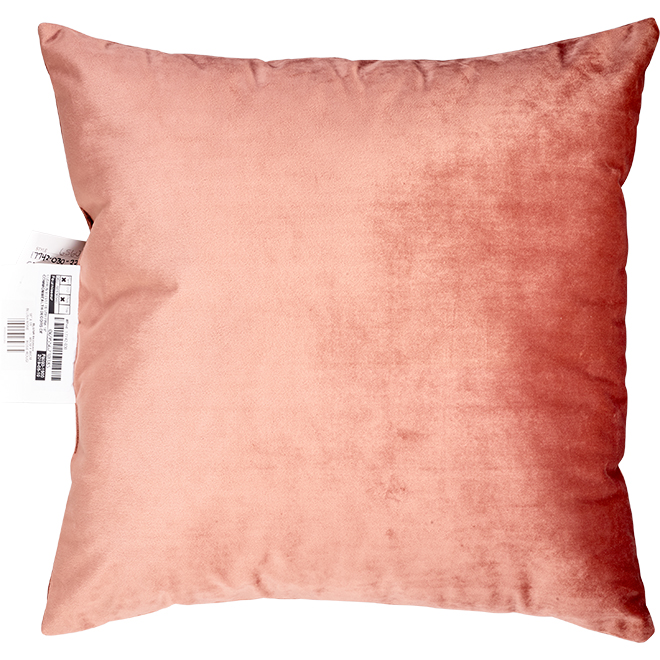 Decorative Cushion - Polyester - 18" x 18" - Blushed Pink