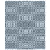 Cam Living Greenfield Interior Rug - 8-ft x 10-ft - Cotton - Blue and White - Diamond Pattern